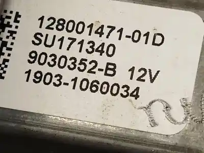 Pezzo di ricambio per auto di seconda mano alzacristalli posteriore destro per renault captur i (j5_, h5_) 0.9 tce 90 riferimenti oem iam 128001471  