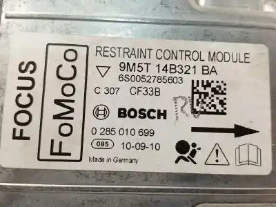 Second-hand car spare part airbag control unit for ford focus ii (da_, hcp, dp) 1.6 oem iam references 9m5t14b321ba 0285010699 1667757
