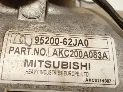 Автозапчасти б/у компрессор кондиционера воздуха за suzuki swift iii (mz, ez) 1.3 (rs 413) ссылки oem iam 9520062ja0 akc200a083a 9520062ja0000