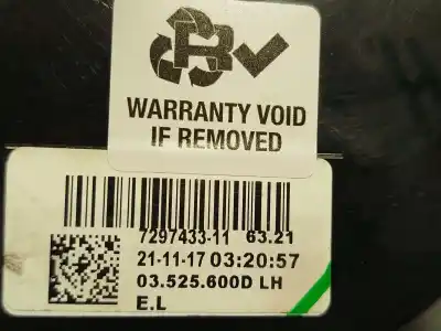 Tweedehands auto-onderdeel linker achterlamp voor mini mini (f55) one d oem iam-referenties 63217297433  