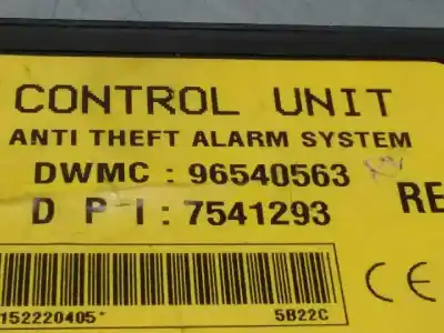 Second-hand car spare part wheel lock column for chevrolet kalos 1.2 s (d/a) oem iam references 96540563 7541293 