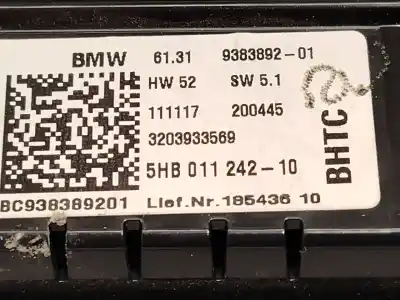 Peça sobressalente para automóvel em segunda mão comando de sofagem (chauffage / ar condicionado) por mini mini (f55) one d referências oem iam 61319383892 5hb011242 