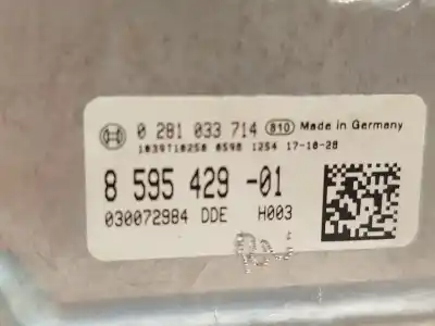 Peça sobressalente para automóvel em segunda mão centralina de motor uce por mini mini (f55) one d referências oem iam 8595429 0281033714 