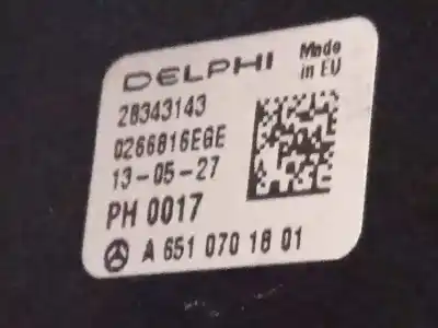 Piesă de schimb auto la mâna a doua piese motor pentru mercedes-benz clase a (w176) a 200 cdi (176.001) referințe oem iam 651901  
