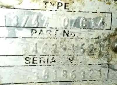 Автозапчастина б/у задня вісь для iveco daily vi furgón 33s15, 35s15, 35c15 посилання на oem iam 46391691  