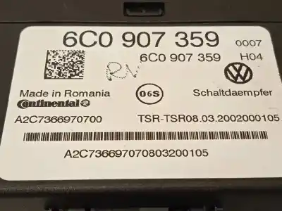 Peça sobressalente para automóvel em segunda mão módulo eletrônico por seat arona fr referências oem iam 6c0907359  