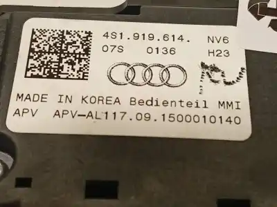 Pezzo di ricambio per auto di seconda mano comando multifunzione per audi r8 (4s3, 4sp) 5.2 fsi quattro riferimenti oem iam 4s1919614  