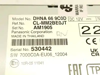 Автозапчастина б/у аудіо система / радіо cd для mazda 3 fastback (bp) skyactiv-x m hybrid посилання на oem iam dhna669c0d  