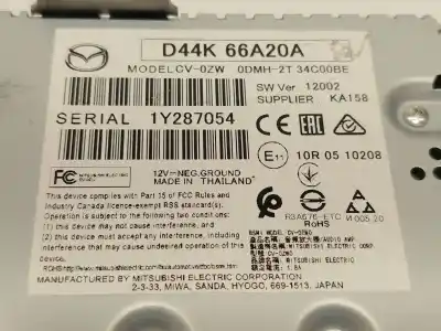 Автозапчастина б/у електронний модуль для mazda 3 fastback (bp) skyactiv-x m hybrid посилання на oem iam d44k66a20a  