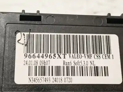 Pièce détachée automobile d'occasion commande de clignotants pour citroen c4 picasso i monospace (ud_) 1.6 hdi références oem iam 96644965xt  