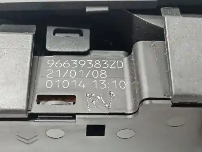 Автозапчастина б/у передні вікний вмикач для citroen c4 picasso i monospace (ud_) 1.6 hdi посилання на oem iam 96639383zd  6554yh