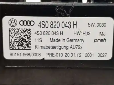 İkinci el araba yedek parçası iklim kontrolü için audi r8 (4s3, 4sp) 5.2 fsi quattro oem iam referansları 4s0820043h  4s0820043himj