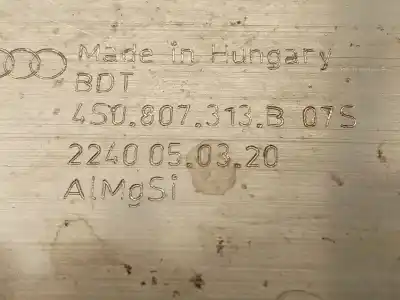 Second-hand car spare part rear bumper reinforcement for audi r8 (4s3, 4sp) 5.2 fsi quattro oem iam references 4s0807313b  