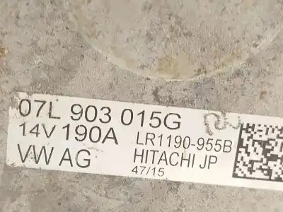 Автозапчастина б/у генератор для audi r8 (4s3, 4sp) 5.2 fsi quattro посилання на oem iam 07l903015g lr1190955b 