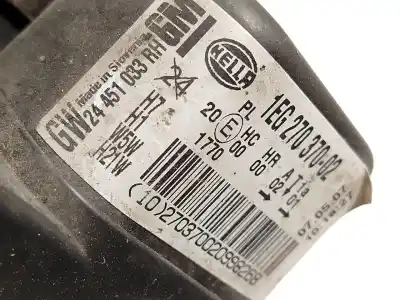 Second-hand car spare part right headlight for opel astra h (a04) 1.7 cdti (l48) oem iam references 24451033 1eg270370 93178636