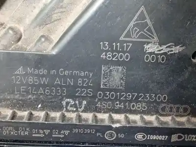Автозапчасти б/у левая фара за audi r8 (4s3, 4sp) 5.2 fsi quattro ссылки oem iam 4s0941085  