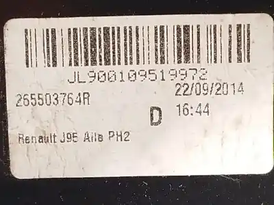 Автозапчасти б/у правый задний фонарь за renault scénic iii (jz0/1_) 1.2 tce ссылки oem iam 265503764r  265508247r