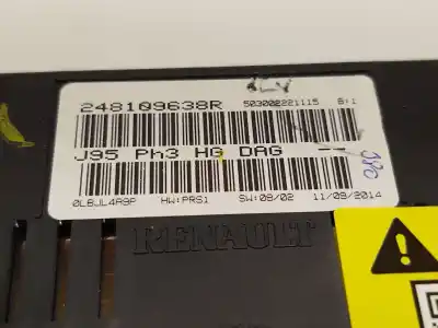 Автозапчасти б/у приборная доска за renault scénic iii (jz0/1_) 1.2 tce ссылки oem iam 248109638r 503002221115 
