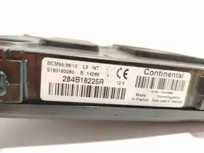 Second-hand car spare part body control unit for renault scénic iii (jz0/1_) 1.2 tce oem iam references 284b18225r s180180060 