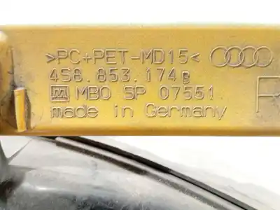 Автозапчастина б/у праве задне крило для audi r8 (4s3, 4sp) 5.2 fsi quattro посилання на oem iam 4s8853174b 4s0121334 4s8853174bgru