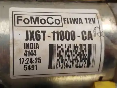 Автозапчастина б/у двигун запускається для ford tourneo custom v362 autobús (f3) 1.0 ecoboost phev посилання на oem iam jx6t11000ca fi1wa 2198353