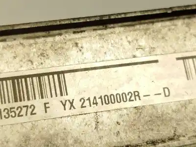 Pezzo di ricambio per auto di seconda mano radiatore d acqua per renault scénic iii (jz0/1_) 1.2 tce riferimenti oem iam 214100002r  