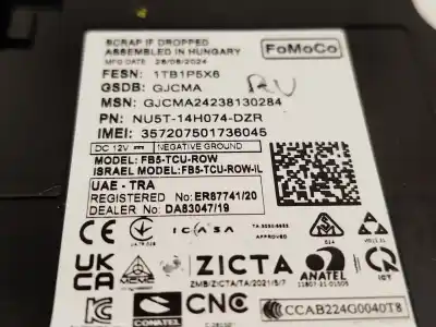 Автозапчасти б/у электронный модуль за ford tourneo custom v362 autobús (f3) 1.0 ecoboost phev ссылки oem iam nu5t14h074dzr  2746666