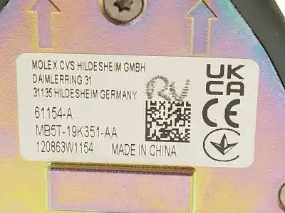 Автозапчасти б/у антенна за ford tourneo custom v362 autobús (f3) 1.0 ecoboost phev ссылки oem iam mb5t19k351aa  2812427