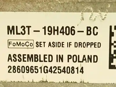 Автозапчасти б/у электронный модуль за ford tourneo custom v362 autobús (f3) 1.0 ecoboost phev ссылки oem iam ml3t19h406bc  2498675