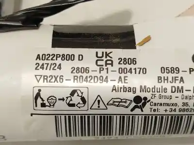 İkinci el araba yedek parçası ön sag perde hava yastigi için ford tourneo custom v362 autobús (f3) 1.0 ecoboost phev oem iam referansları r2x6r042d94ae  2751207