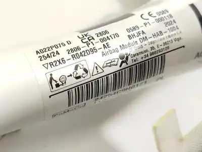 Автозапчасти б/у подушка безопасности передняя левая шторка безопасности за ford tourneo custom v362 autobús (f3) 1.0 ecoboost phev ссылки oem iam r2x6r042d95ae  2751224