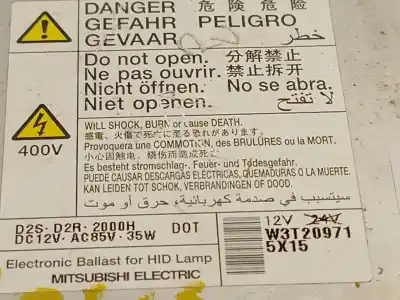 Автозапчастина б/у блок управління ксеноновими фарами для mitsubishi asx (ga_w_) 1.6 di-d 4wd посилання на oem iam w3t20971  8301c042