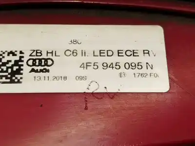 Second-hand car spare part left tailgate light for audi a6 c6 (4f2) 2.0 tdi oem iam references 4f5945095n  