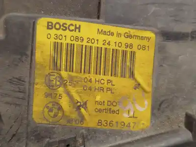 Second-hand car spare part left headlight for bmw 3 (e46) 320 d oem iam references 8361947 0301089201 63126902745