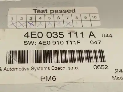 Автозапчасти б/у аудиосистема / радио cd за audi a6 c6 (4f2) 2.0 tdi ссылки oem iam 4e0035111a  4e0910111f
