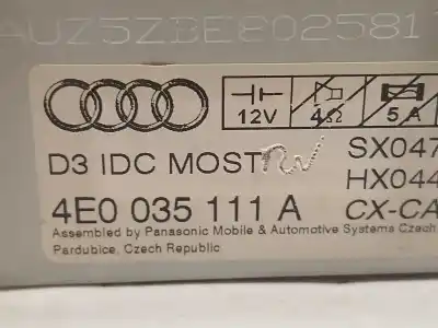 Автозапчасти б/у аудиосистема / радио cd за audi a6 c6 (4f2) 2.0 tdi ссылки oem iam 4e0035111a  4e0910111f