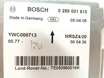 Second-hand car spare part airbag control unit for land rover range rover iii (l322) 3.0 d 4x4 oem iam references ywc000713 0285001815 