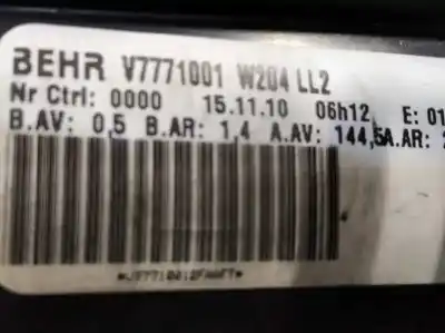 Pezzo di ricambio per auto di seconda mano motore di riscaldamento per mercedes-benz clase c (w204) familiar c 200 t cdi blueefficiency (204.201) riferimenti oem iam a2128200708 v7771001 2128200708