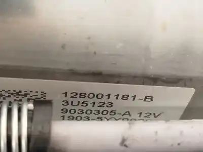 Second-hand car spare part driver left window regulator for renault kangoo express (fw0/1_) 1.5 dci 75 (fw07, fw10, fw04) oem iam references 128001181b  