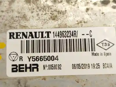 Автозапчасти б/у интеркулер за renault kangoo express (fw0/1_) 1.5 dci 75 (fw07, fw10, fw04) ссылки oem iam 144963234r  