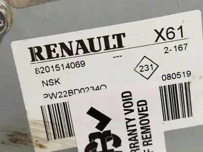 Second-hand car spare part steering column for renault kangoo express (fw0/1_) 1.5 dci 75 (fw07, fw10, fw04) oem iam references 8201514069  