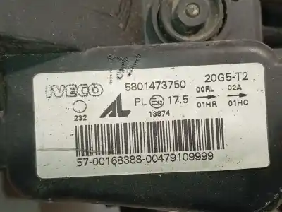 Автозапчасти б/у левая фара за iveco daily vi furgón 33s15, 35s15, 35c15 ссылки oem iam 5801473750  