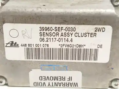 Автозапчастина б/у електронний модуль для honda accord vii (cl, cn) 2.2 i-ctdi (cn1) посилання на oem iam 39960sef003  