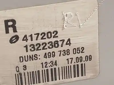 Second-hand car spare part right tailgate light for opel astra h ranchera familiar (a04) 1.7 cdti (l35) oem iam references 13223674  93186477