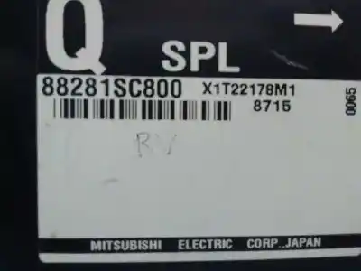 Pièce détachée automobile d'occasion module électronique pour subaru forester s12 xs limited références oem iam 88281sc800  