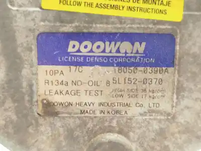 Tweedehands auto-onderdeel airconditioning compressor voor ssangyong rodius i 2.7 xdi oem iam-referenties 180500390a  6652300211