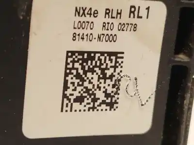 Автозапчастина б/у замок дверей заднього лівого для hyundai tucson (nx4e, nx4a) 1.6 t-gdi hybrid посилання на oem iam 81410n7000  