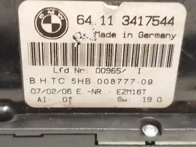Second-hand car spare part climate control for bmw x3 (e83) 2.0 d oem iam references 64113417544 5hb00877709 
