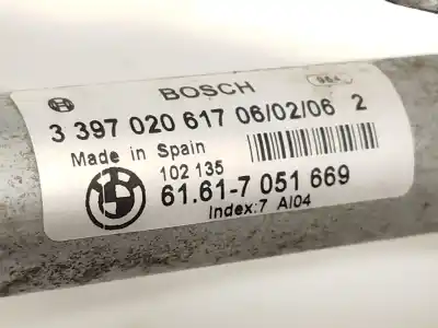 Second-hand car spare part front windshield wiper motor for bmw x3 (e83) 2.0 d oem iam references 61617051669 3397020617 67636914577