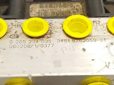 Peça sobressalente para automóvel em segunda mão abs por bmw x3 (e83) 2.0 d referências oem iam 34516762059 0265234035 34513424682